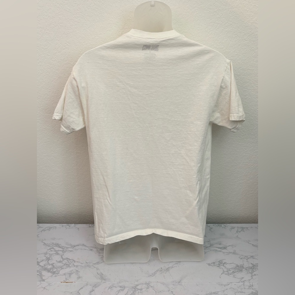Ink inc Shirt Mens M White Short Sleeve Crew Neck Top Not Perfect But Close​​ - Picture 3 of 4